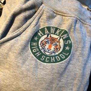 Stranger Things sweatpants XL Hawkins HS